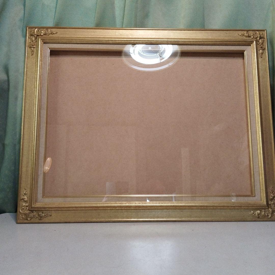 額縁【 P20 】キャンパスサイズ　金色　油絵額縁　キャンパス用　アート用品