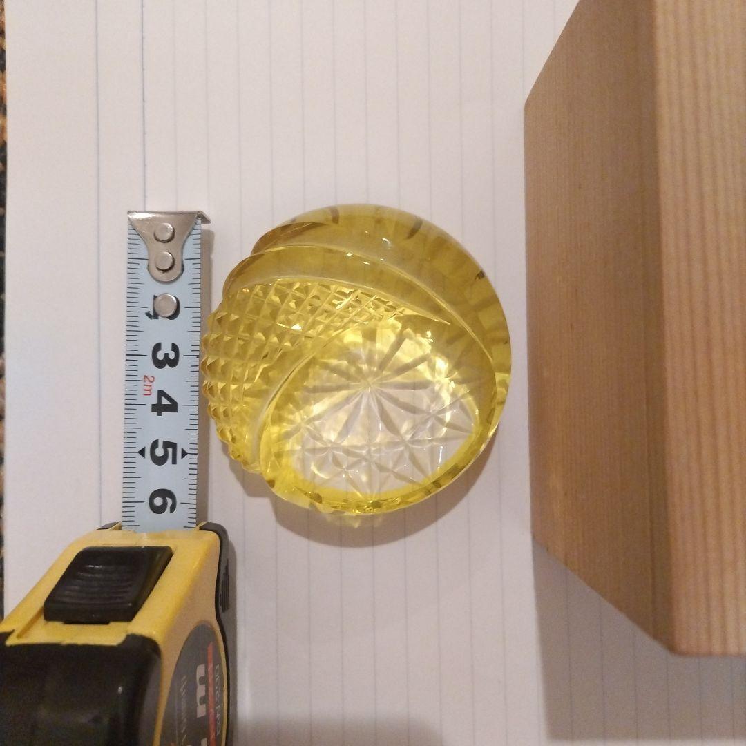 薩摩切子　ペーパーウエイト