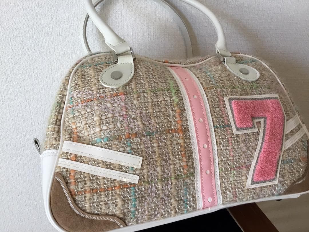 Y2K　サマンサタバサ × ニッキーヒルトン ツイード　バッグ