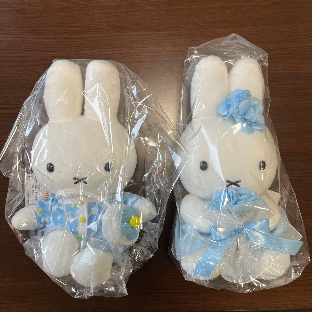 ミッフィースタイル バースデー ぬいぐるみ 2体セット