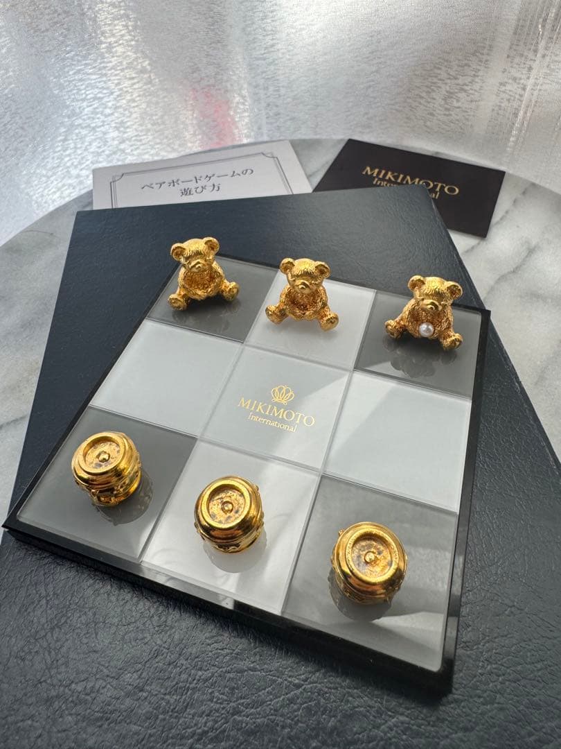 ミキモト　ベアボードゲーム　未使用