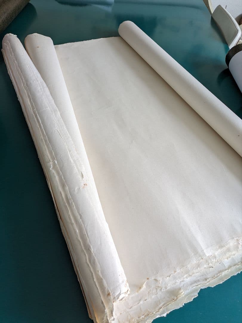 和紙　　大判　耳付き　１３枚