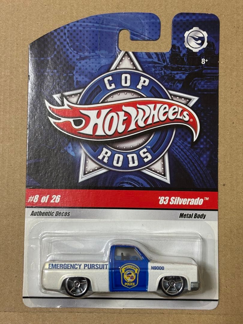 激レア ホットウィール コップロッズ '83 シルバラード