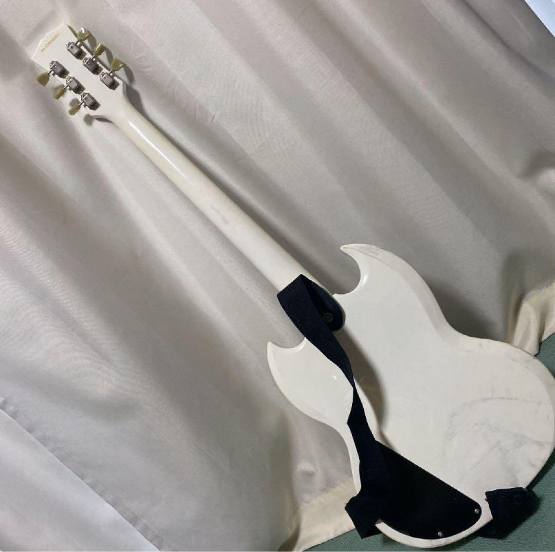 ギター BLITZ BY ARIAPROII BSG-STD White