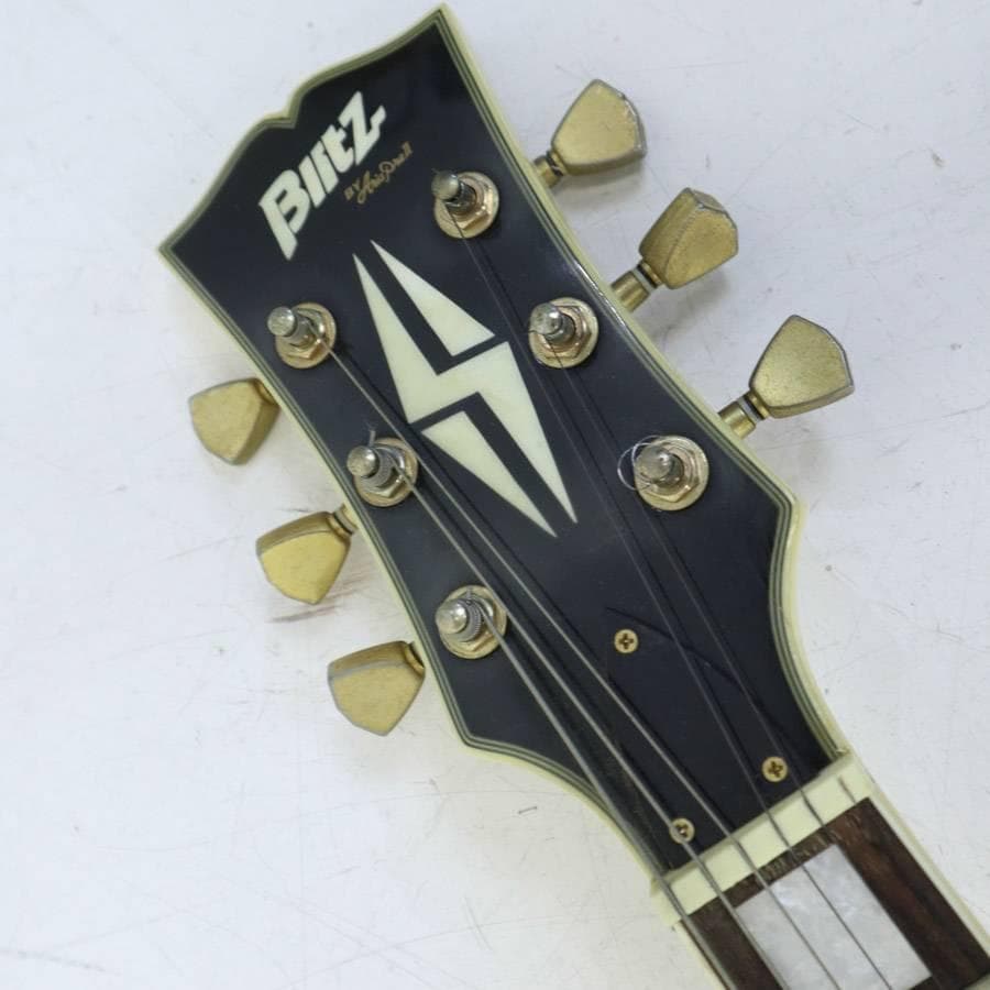 Blitz by Aria Pro II レスポールカスタム ホワイト 付属品有