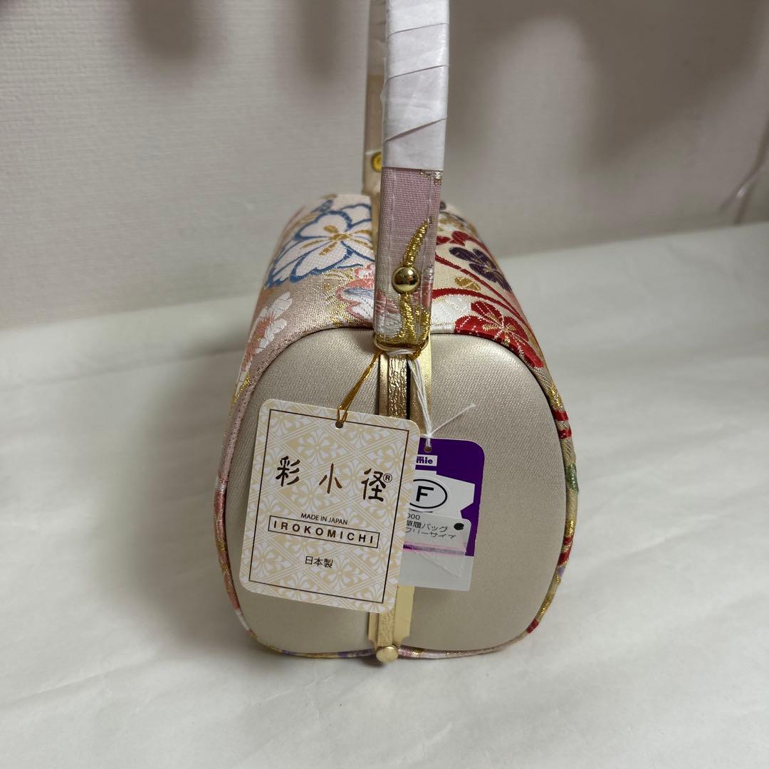 きょうこNo.38 和装　草履、バッグセット　　正絹　帯地　新品未使用