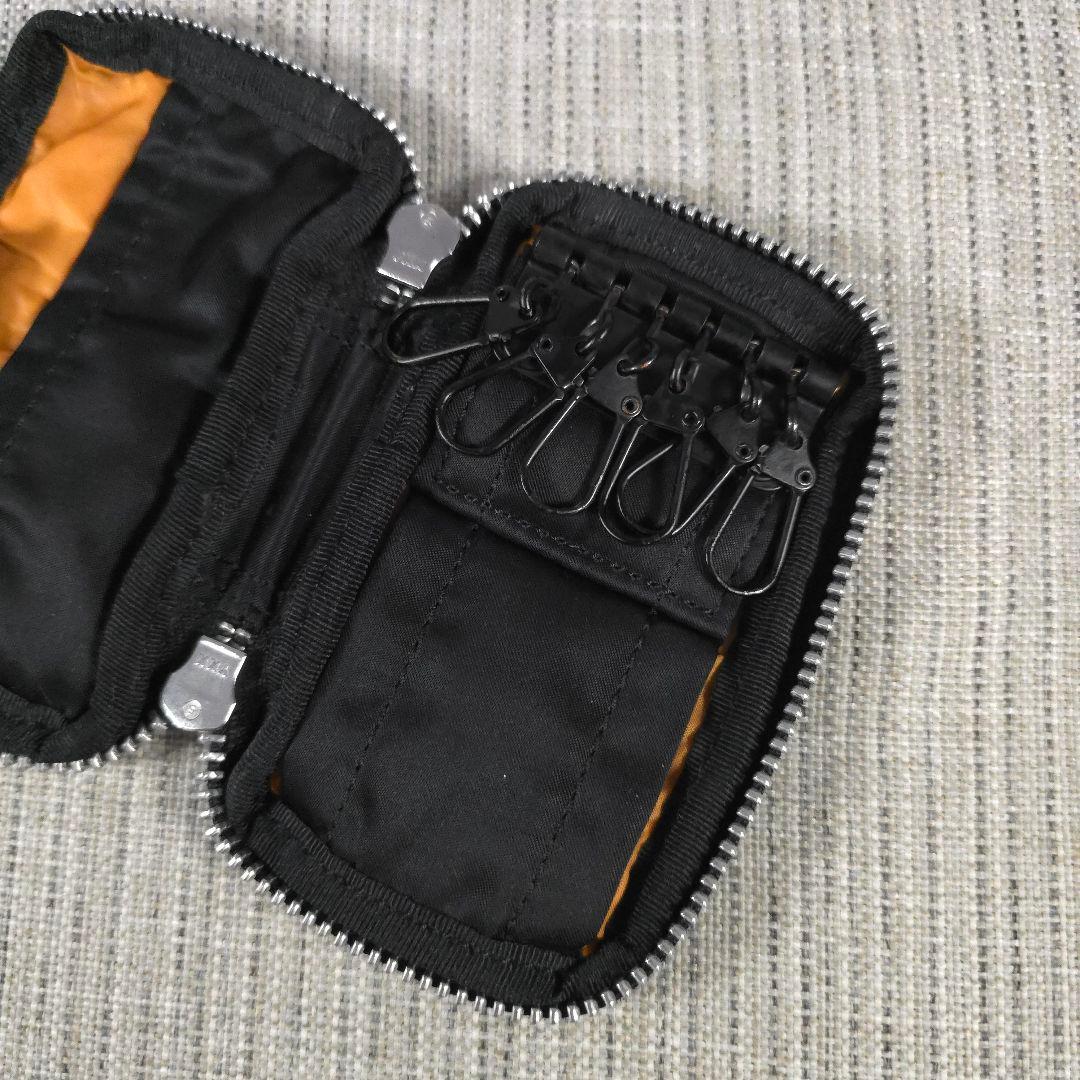 大人気　廃盤　PORTER　ポーター　タンカー　6連　キーケース　ブラック