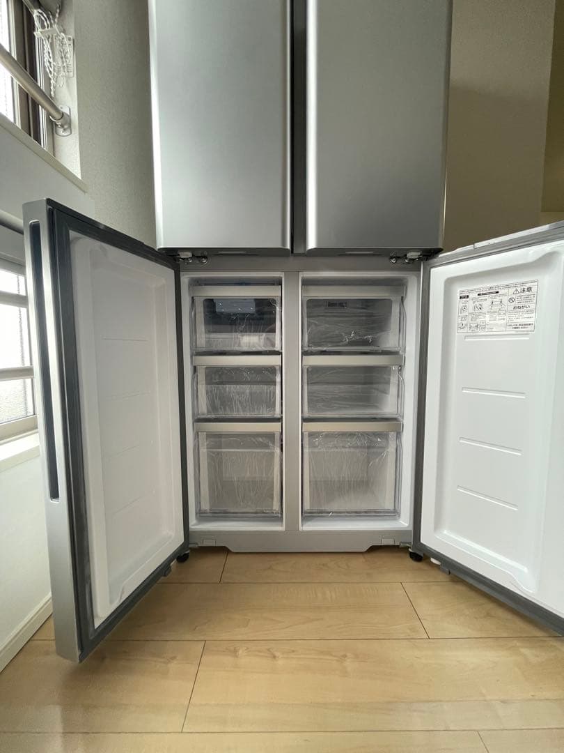 AQUA 冷蔵庫 AQR-TZ42K(S) 2021年製 シルバー 4ドア