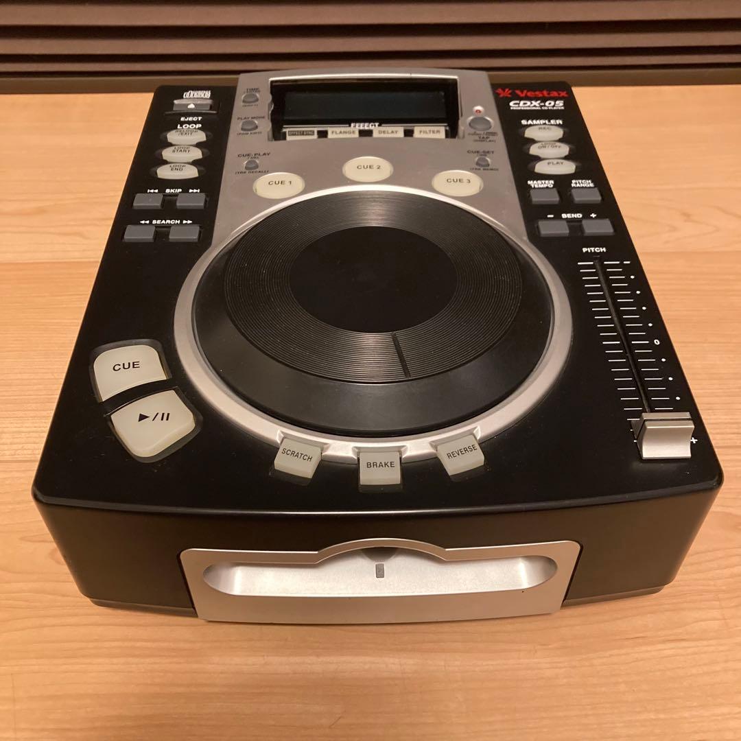 Vestax CDX-05 ベスタクス CDJ 純正アダプター付き