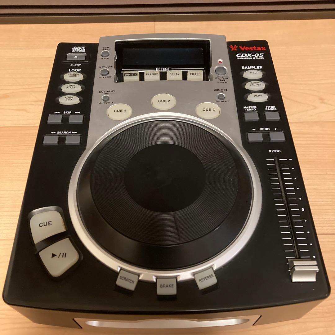 Vestax CDX-05 ベスタクス CDJ 純正アダプター付き