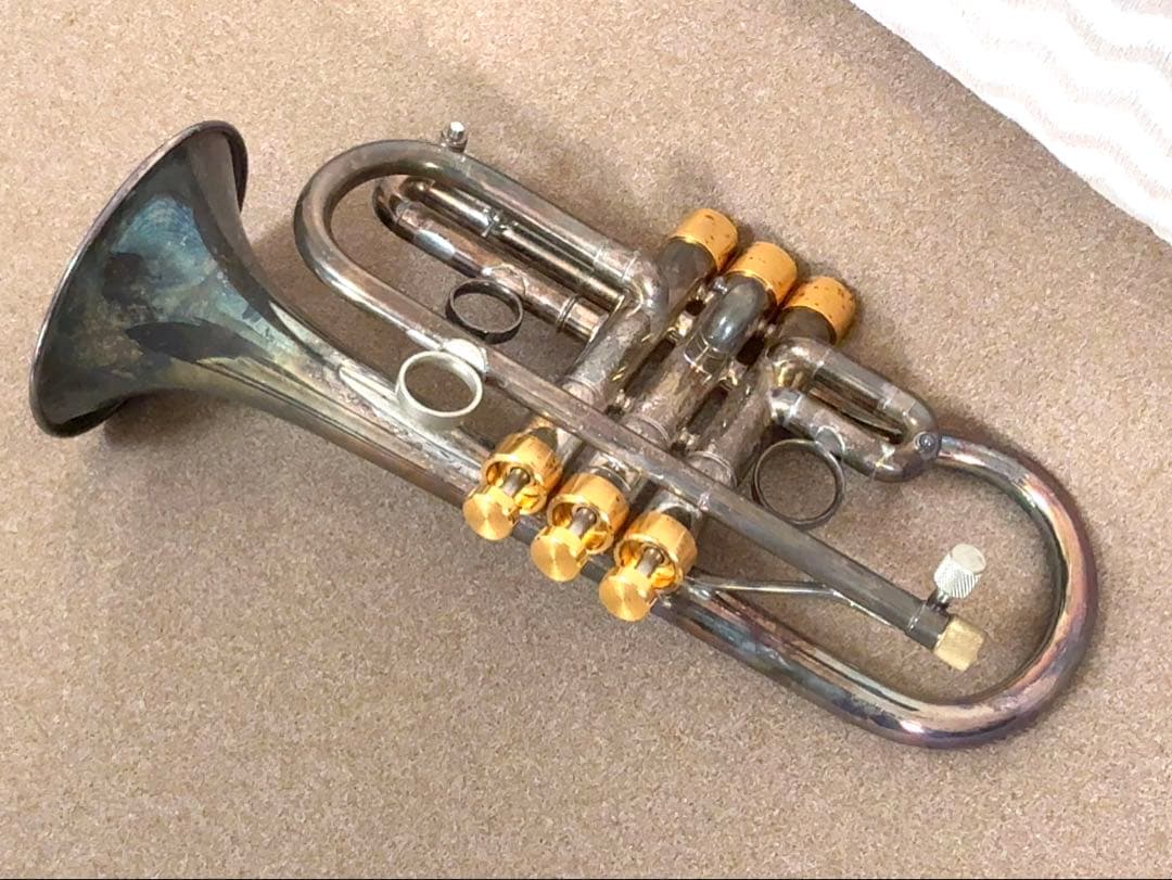 マ*ス様 YAMAHA E♭コルネット ヘビータイプ 特注品 中古 E♭本体のみ