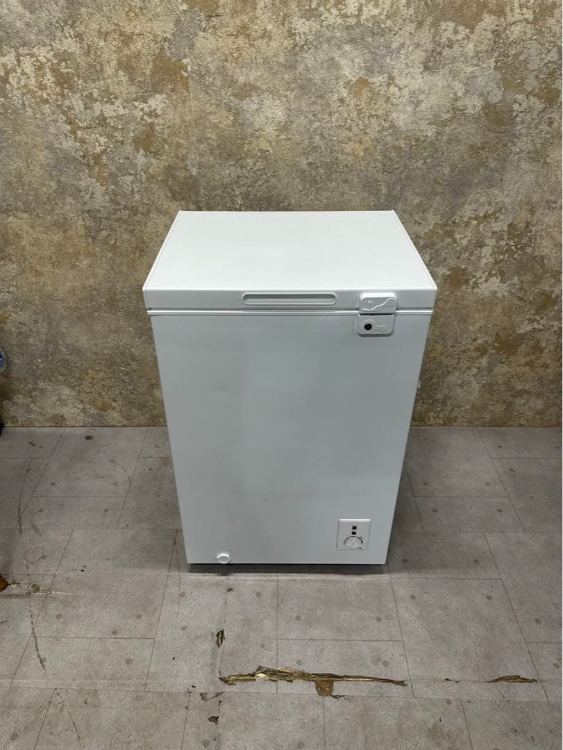 maxzen 上開き冷凍庫 JF100ML01WH