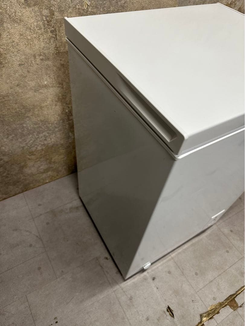 maxzen 上開き冷凍庫 JF100ML01WH