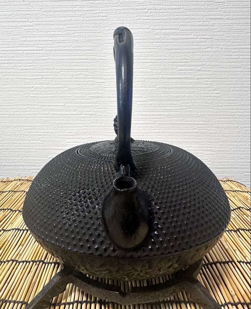 未使用品、付属品付　南部盛栄堂販売　南部名工金秀 及春鋳造　ラムちゃん様売約済み