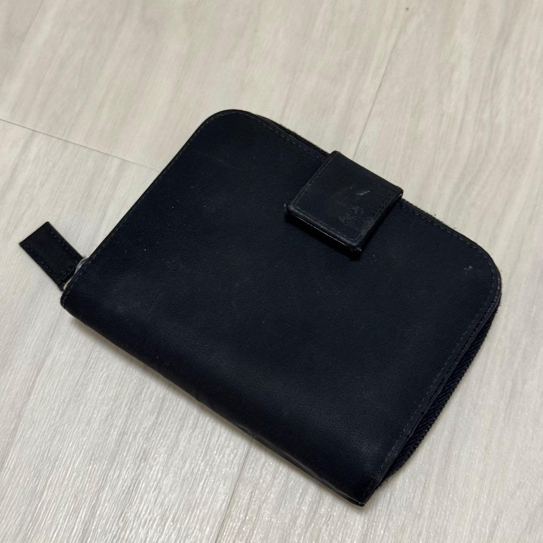 PRADA プラダ　三角ロゴ　ラウンドファスナー　ケース　ミニウォレット