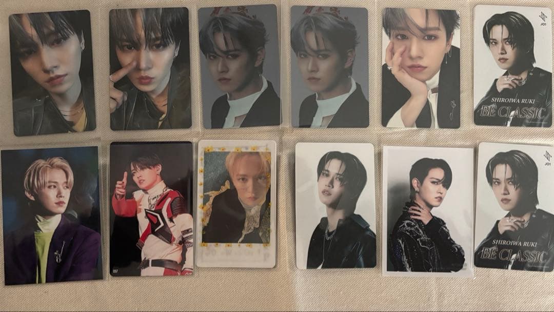 JO1 白岩瑠姫トレカセット