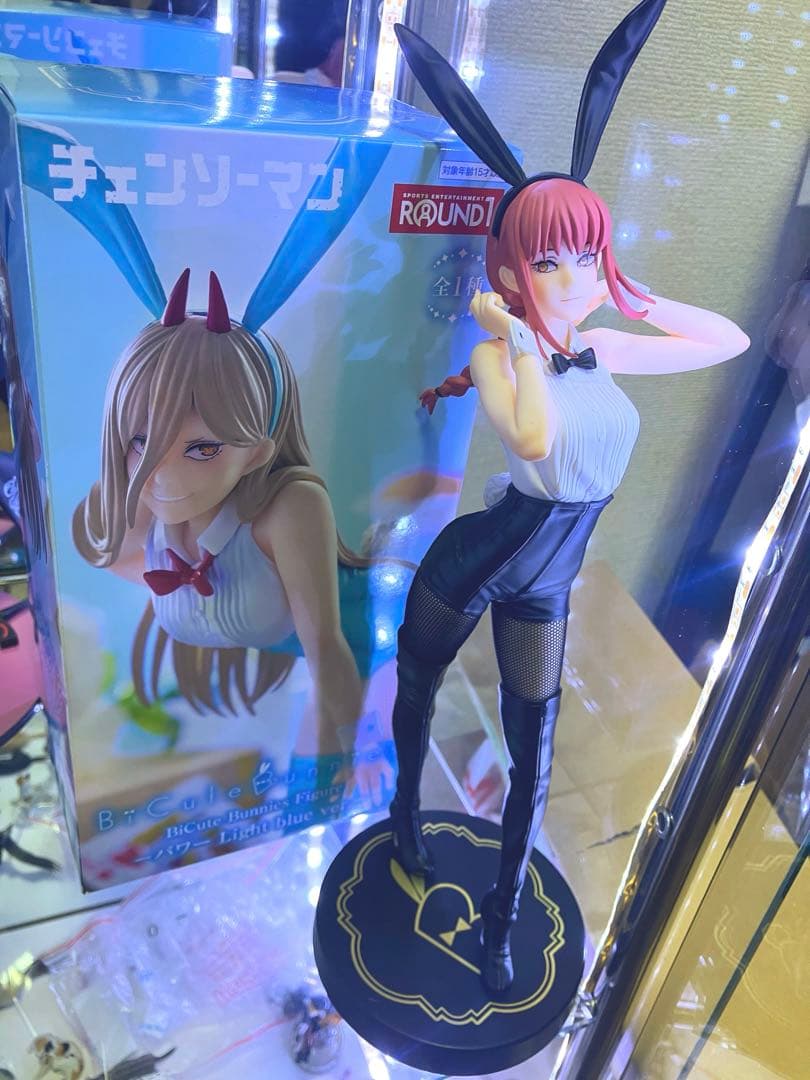 マキマ/パワー　黒/水色バニーセット