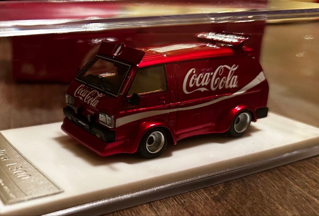 1/64 MJ MODEL 三菱 デリカ コカ・コーラ バン CocaCola