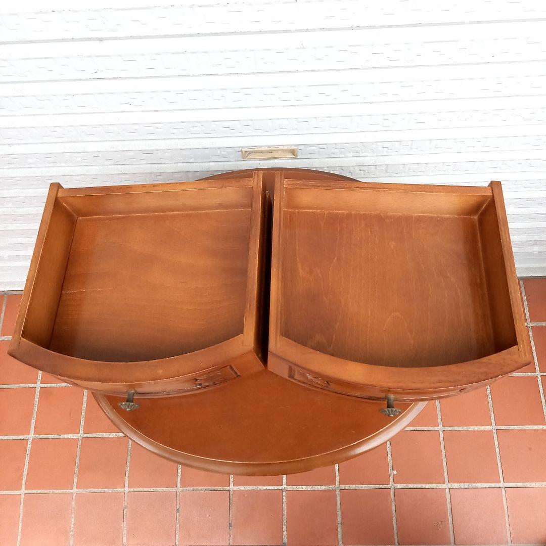 猫脚チェスト アンティーク家具 ロココ調 木製彫刻