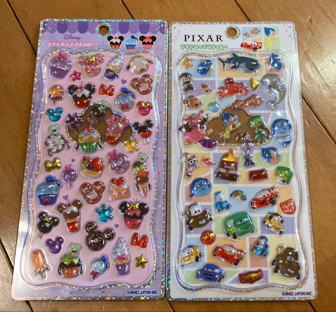 正規品 ディズニー　プチドロップステッカー　8枚セット