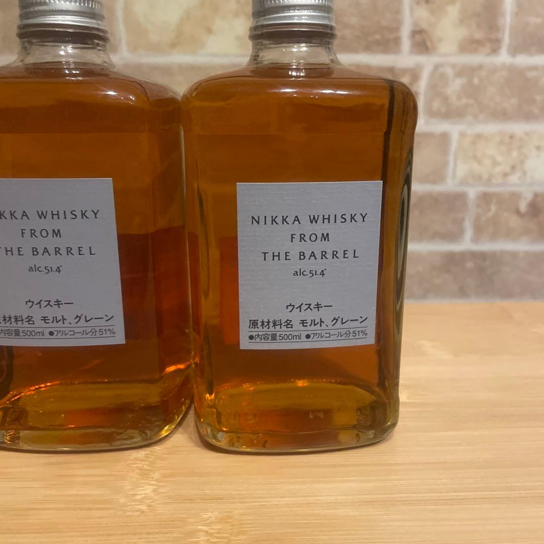 明日まで限定お値下げ♪ニッカウイスキー　フロムザバレル4本セット