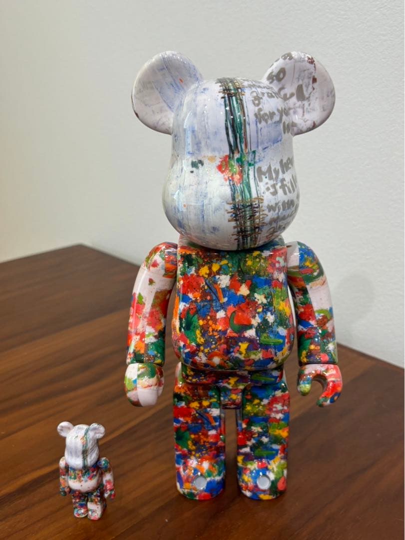 メディコム・トイ ベアブリック 木梨憲武 感謝