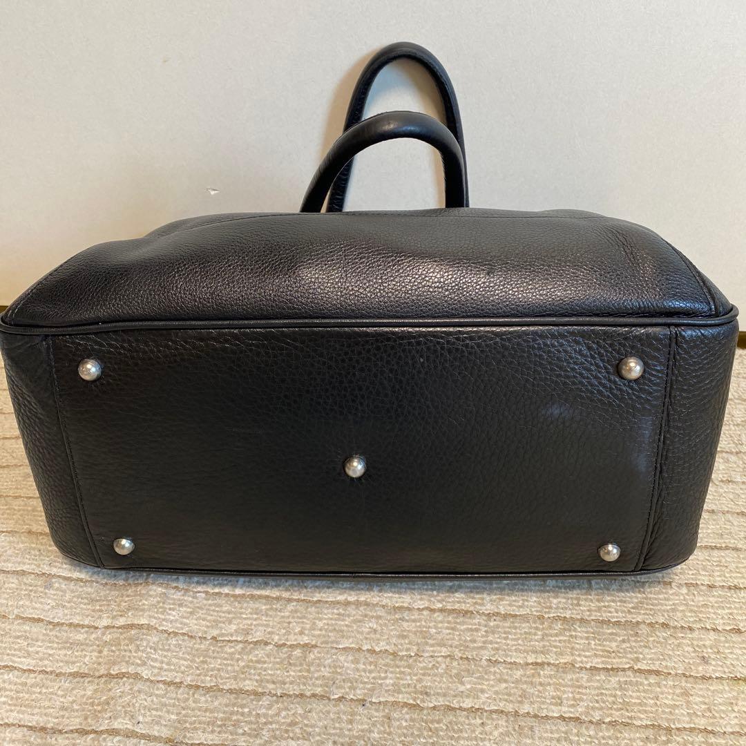 PELLE MORBIDAブラックビジネスバッグ