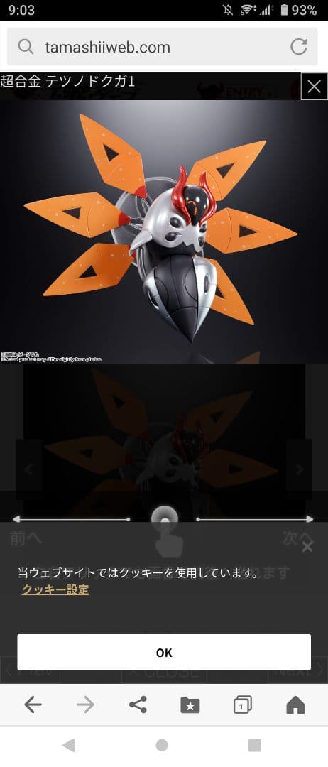 ポケモン　超合金 テツノドクガ セット　ポケモンセンター