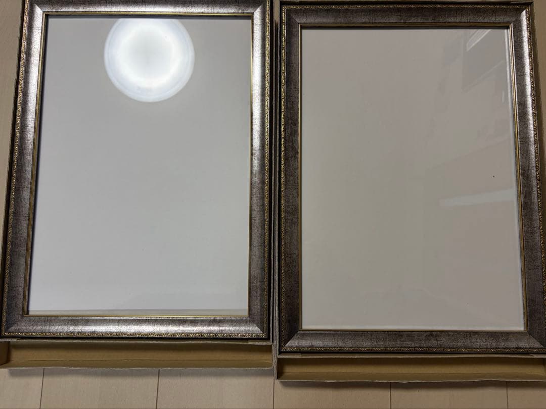 デッサン額縁 8139/A3 シルバー 2個