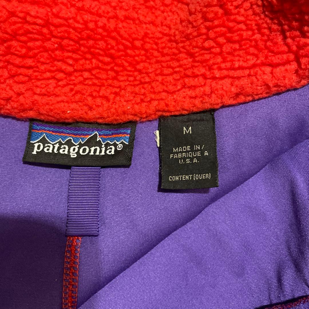 明日まで値引きしました　美品　パタゴニア　レトロX 初期　パチポケ　雪無し