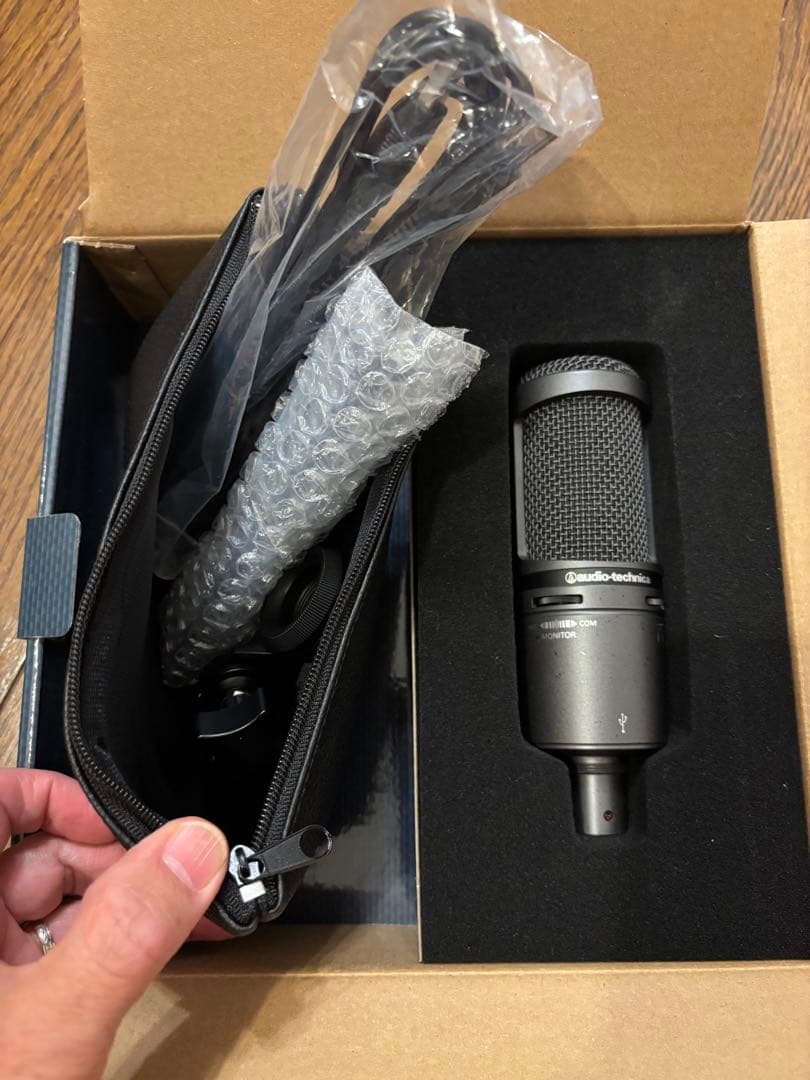 AUDIO-TECHNICA 　AT2020USB+ コンデンサマイク
