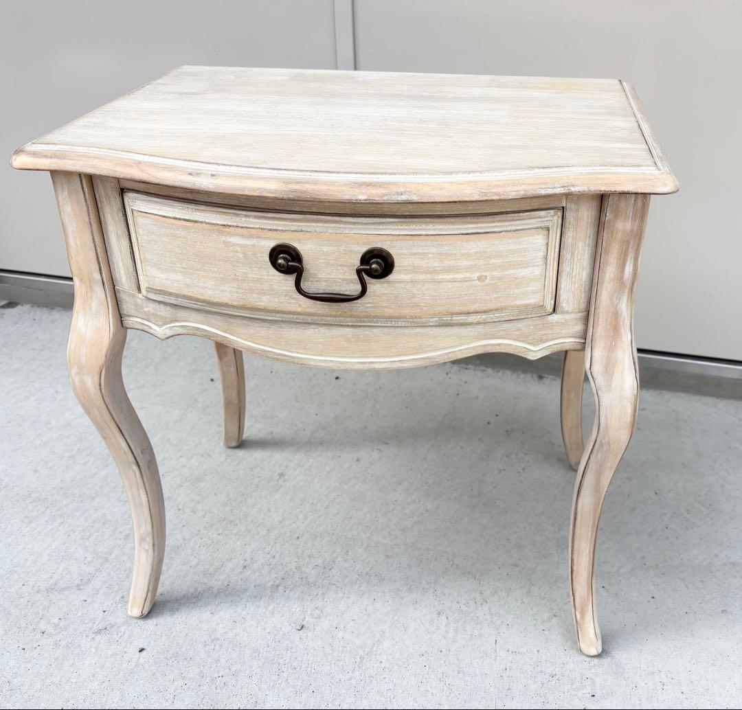 シシリー サイドテーブル シャビーシック アンティーク