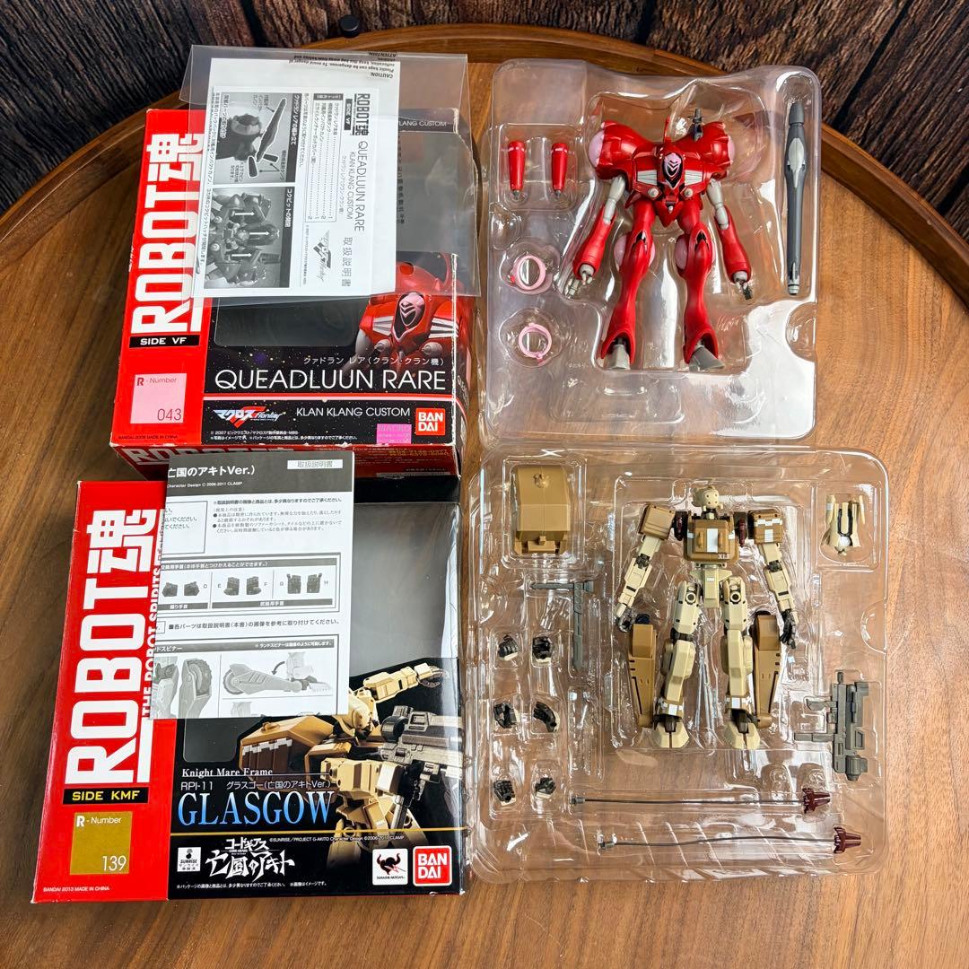 ROBOT魂 コードギアス反逆のルルーシュ 亡国のアキト マクロスフロンティア