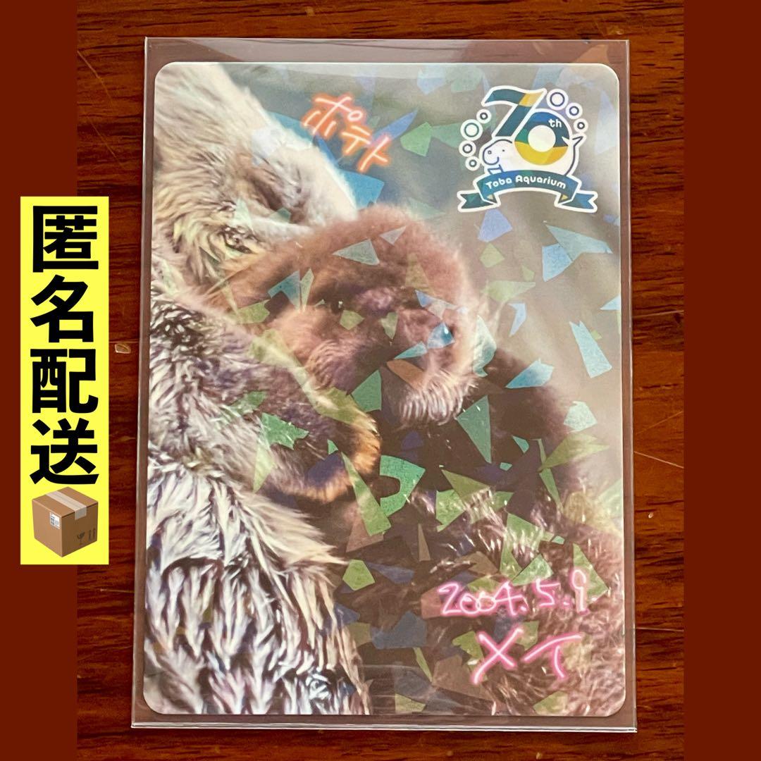 ぶ*太様 【鳥羽水族館】コレクションカード　メイ（レアカード）　ポテト　ラッコ