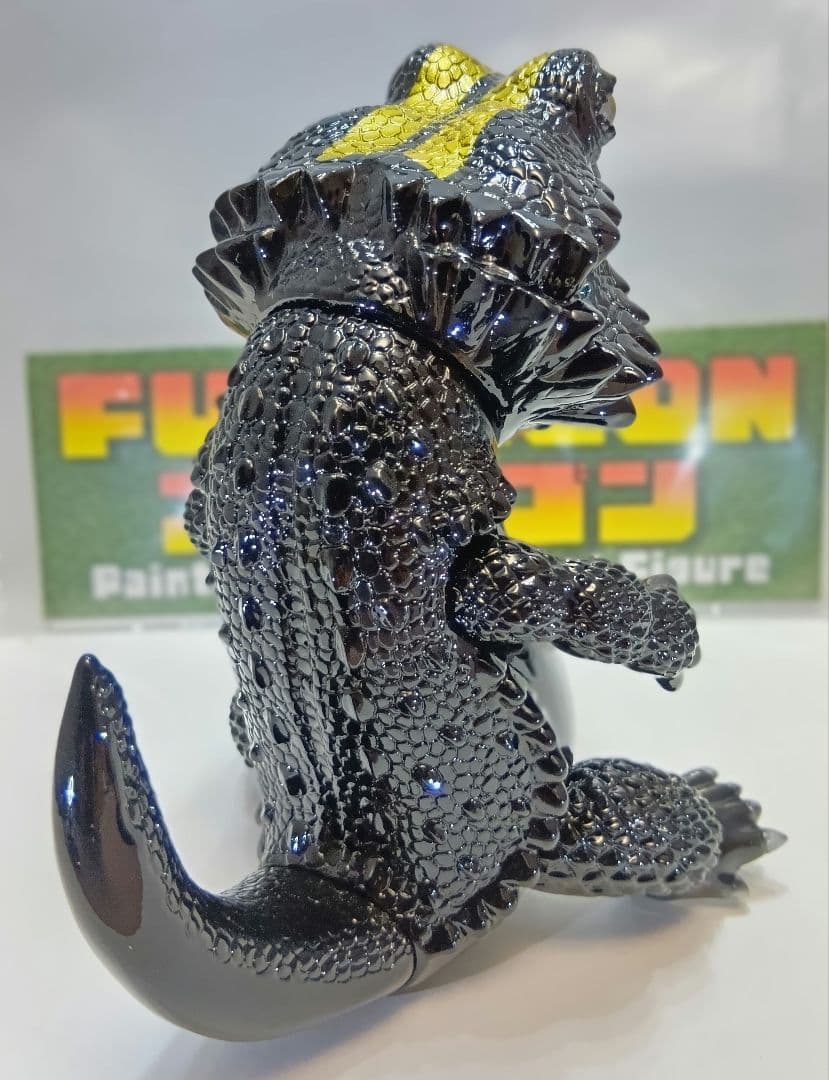 ペインターネット フトアゴン ソフビ ５周年記念ver.(黒)【開封品】