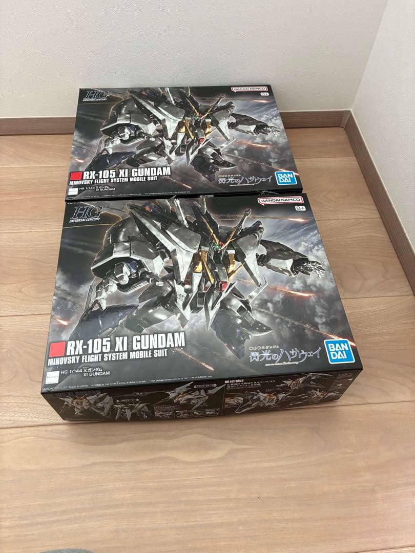 ガンプラ クスィーガンダム HG 2個セット