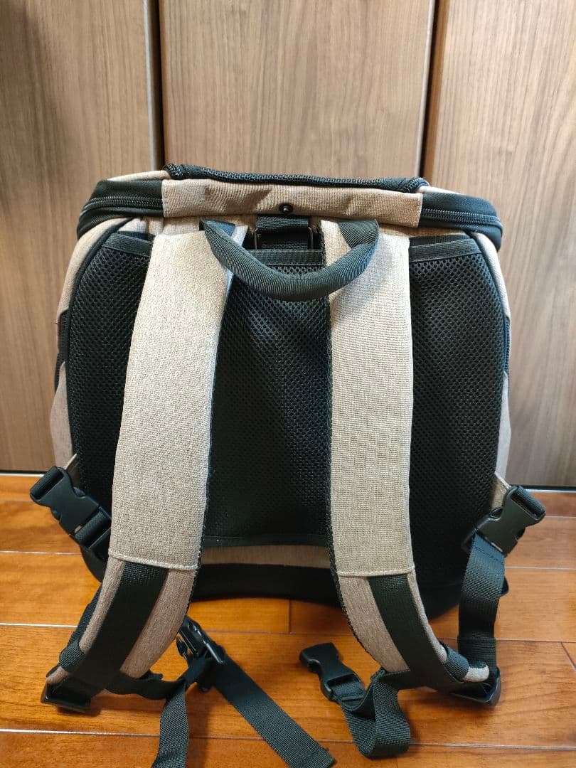 Disukiダイスキ リュック型キャリーバッグ　 Mサイズ　フォーンブラウン