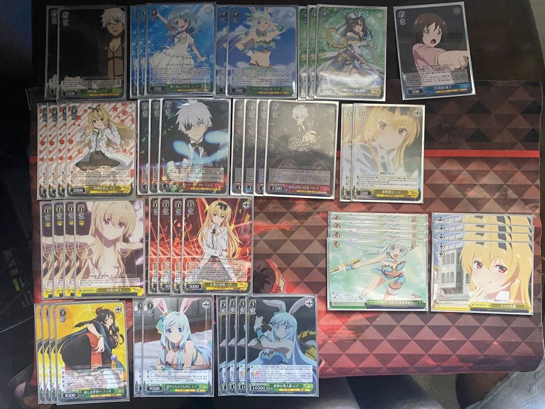 早い者勝ち！　ヴァイスシュバルツ　ありふれた職業で世界最強　デッキ　改造パーツ