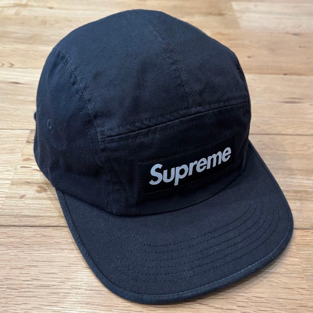 帽子 Supreme Washed Chino Twill Camp Cap 24FW