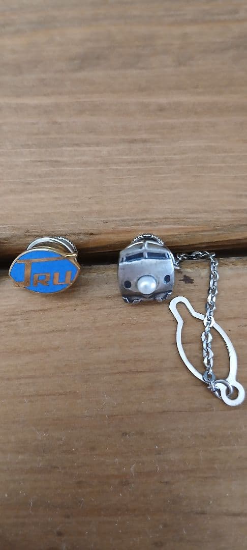 JRバッジ 純銀製 襟章 ピンバッジ　他