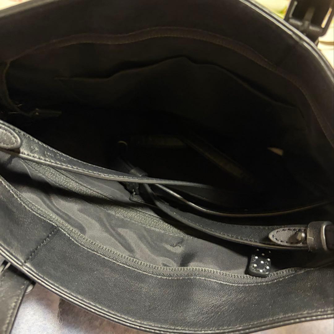 【美品✨️完売品】agnes b アニエスベー トートバッグ 2way ブラック