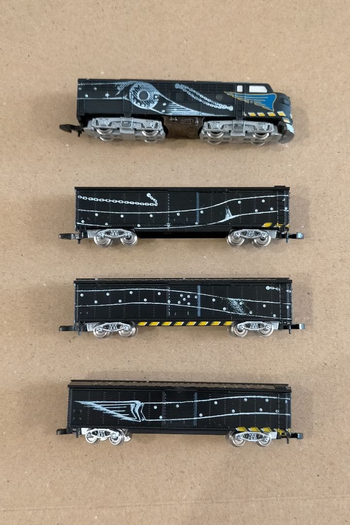 メルクリン　STARKLIGHT EXPRESS Zゲージ 4両セット