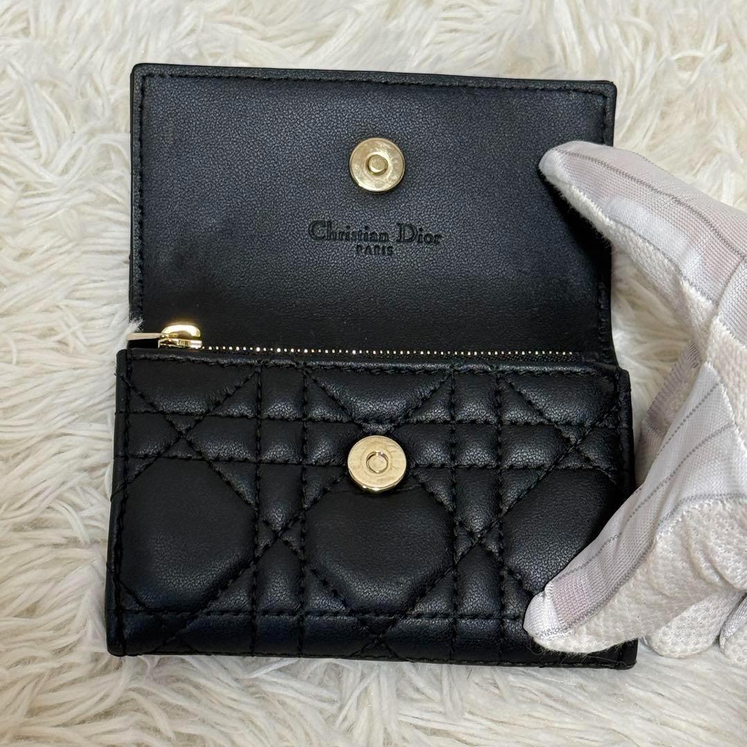 【美品】マイディオール Glycine コンパクトウォレット 二つ折り財布