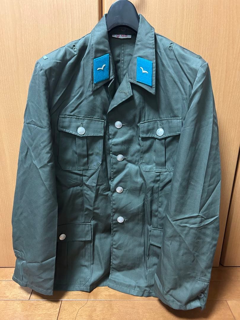 ドイツ軍　上下　実物ミリタリージャケット　パンツ　セット　サバゲー