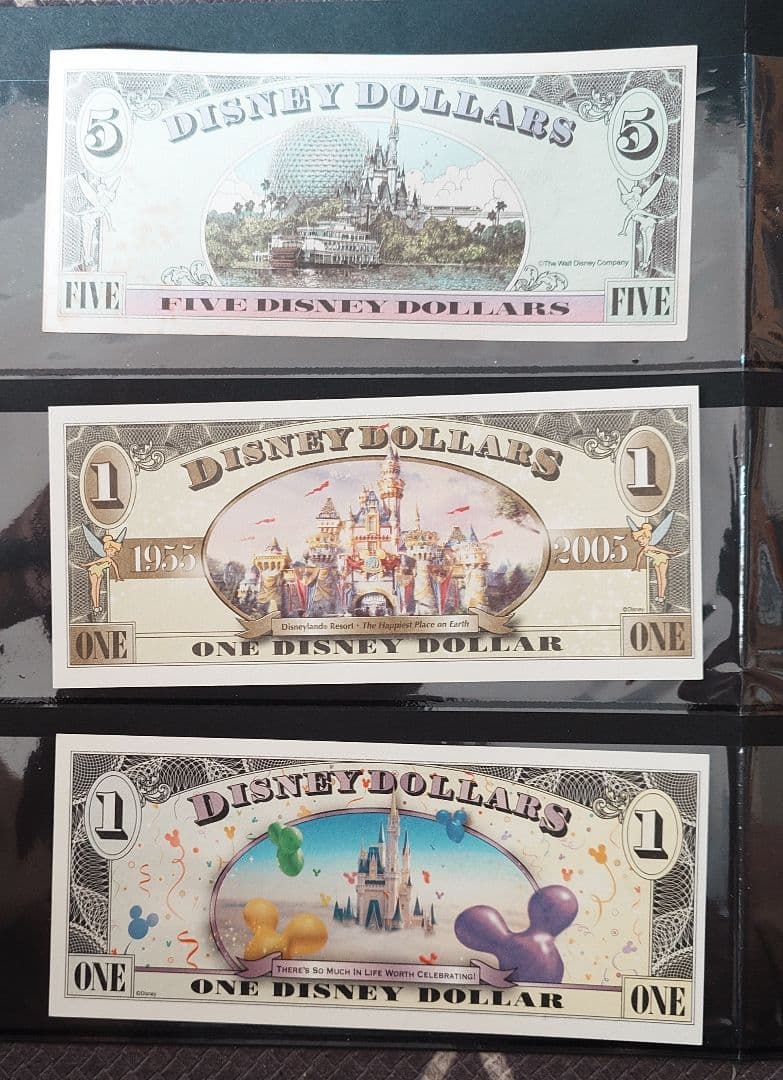 ディズニー　ダラーズ　６種