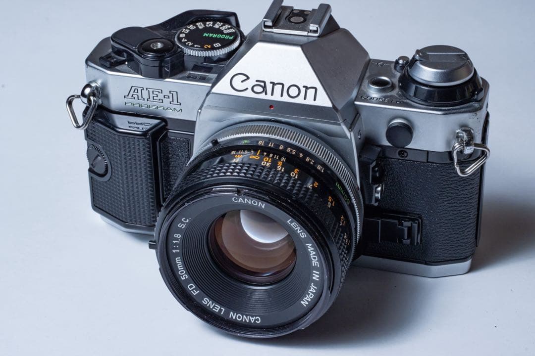 Canon AE-1 program フィルムカメラ 50mmレンズ付