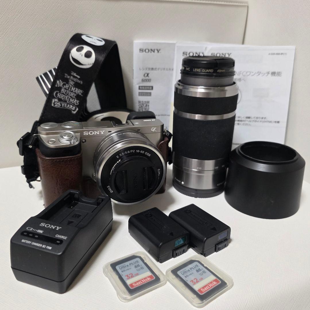 SONY　α6000　レンズ交換式デジタルカメラ