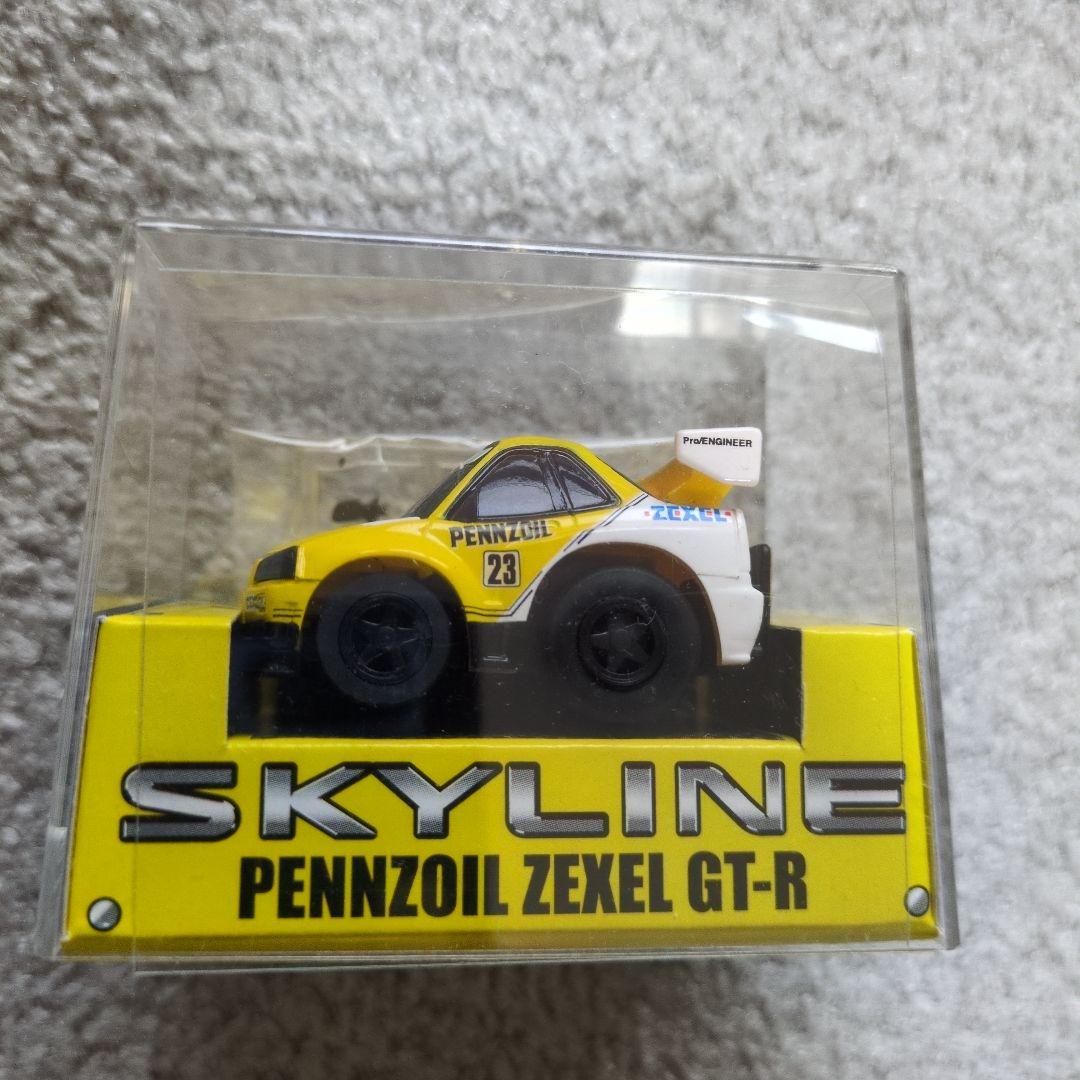 【 チョロＱ 】 スカイライン Ｒ３４ＧＴ−Ｒ５台セット 開封済