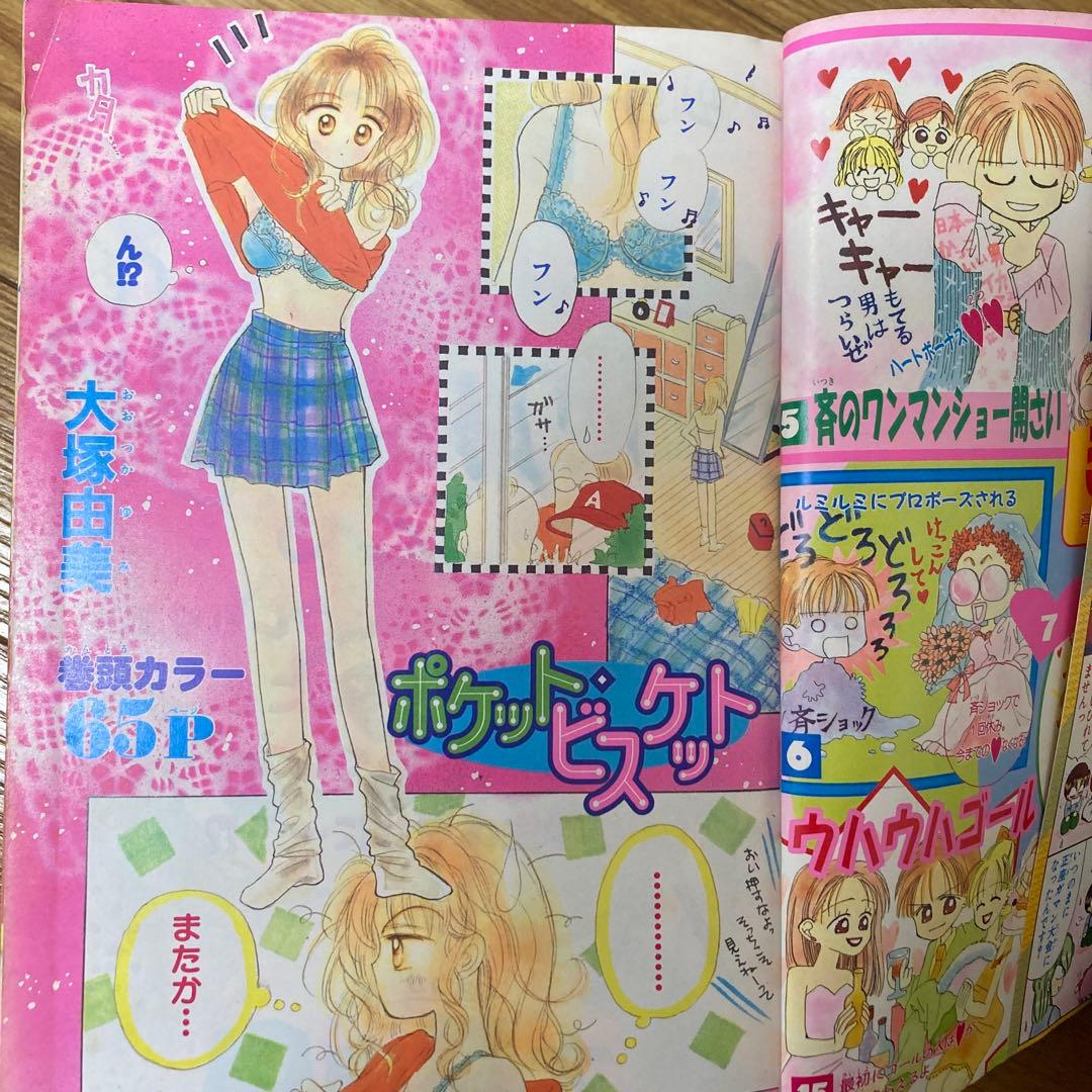 りぼん りぼんびっくり 増刊号 付録 無 吉住渉 小花美穂　こどものおもちゃ