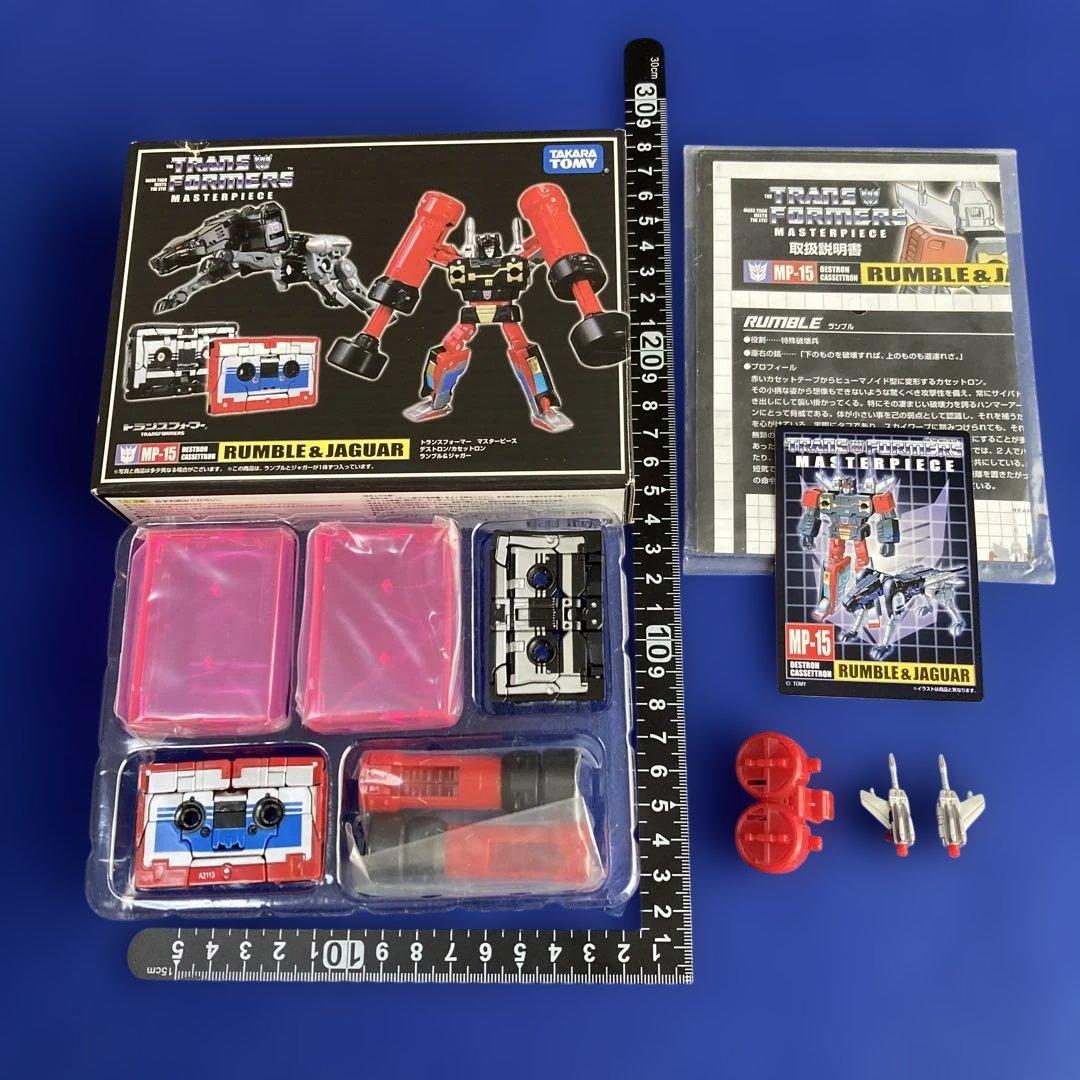 【3点セット】トランスフォーマー MP-13 サウンドウェーブ　MP15MP16